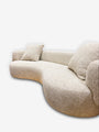 FAO Large Sofa in Otero 03 Ecume by Collection Particuliere