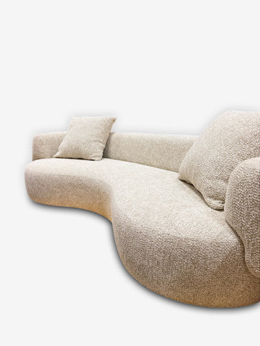FAO Large Sofa in Otero 03 Ecume by Collection Particuliere
