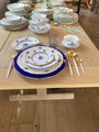 Chinese Bouquet Blue Dinner Bowl by Herend