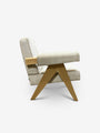 Pierre Jeanneret  053 Chair in Oak in Osaka Madreperla