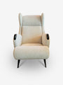 Cadillac Chair in Igor Chenille Nuage by Pierre Augustin Rose