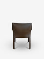 Bellini 413 Cab Chair in Tobacco Leather by Cassina