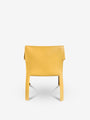 Bellini 413 Cab Chair in Cognac Leather by Cassina