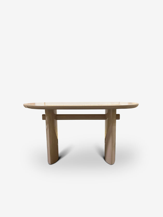 Torii Love Console in Powder Pink Lacquered Gloss by Studiopepe for Tacchini