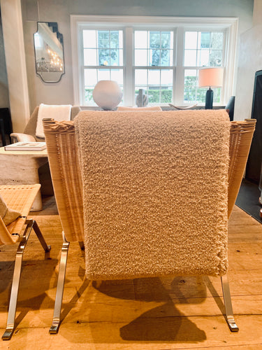 Moltrasio Cashmere and Silk Throw by Alonpi