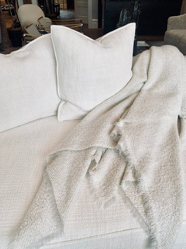 Sasha Plaid Effetto Waffle Throw by Alonpi