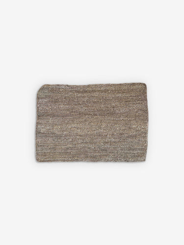 Linen Abaca Crochet Placemat by Fiorira Un Giardino