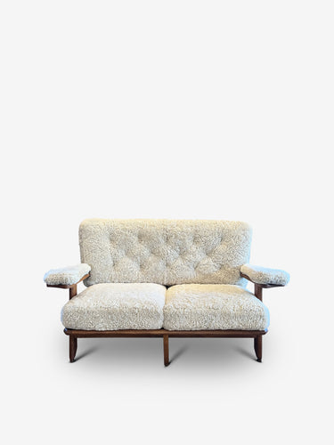 1970's Sofa by Guillerme et Chambron