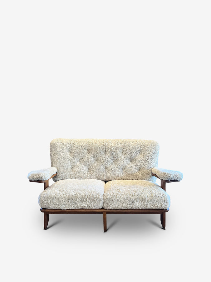 1970's Sofa by Guillerme et Chambron