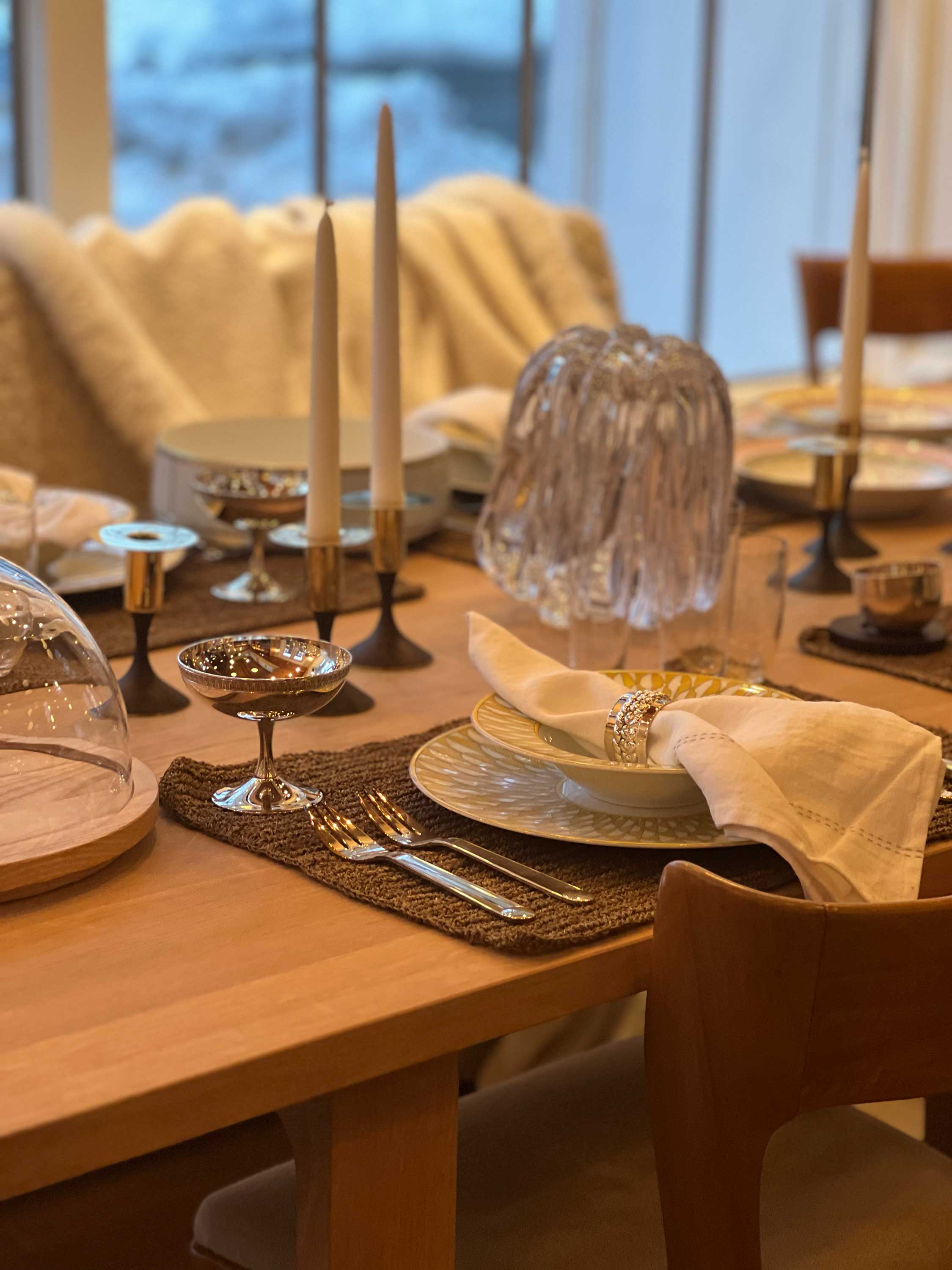 Soleil d'Hermès dinner plate in bright golden tones
