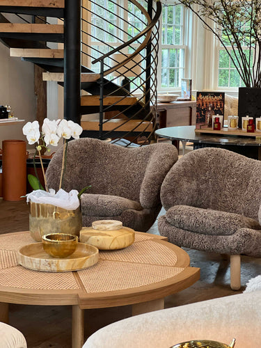 Leather Umbrella Stand by Sol y Luna