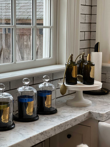 Ebonized Paper Towel Holder