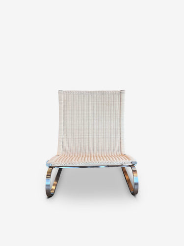 Pair Of PK20 Lounge Chair in Wicker by Fritz Hansen