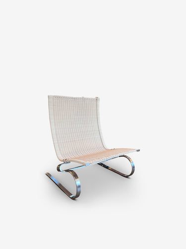Pair Of PK20 Lounge Chair in Wicker by Fritz Hansen