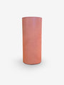 Cylindrical Vase in Orange by Michael Verheyden