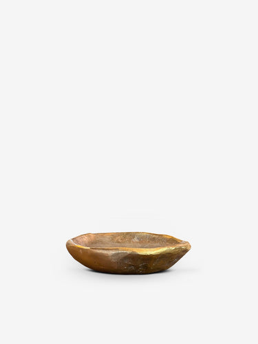 Ducy Bowl Vase in Casted Brass Brut by Michael Verheyden