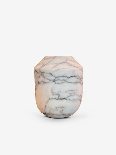 Vasque Bowl M in Rose Aurore Marble by Michael Verheyden