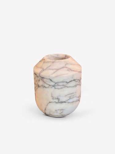 Vasque Bowl M in Rose Aurore Marble by Michael Verheyden