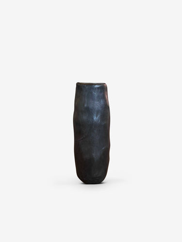 Ducy Vase L in Casted Brass by Michael Verheyden
