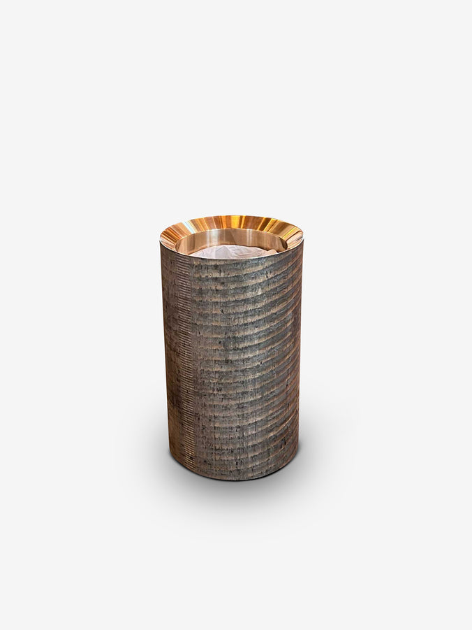 Aigu Vase S in Solid Bronze by Michael Verheyden