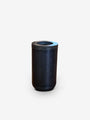 Bonbom Vase M in Blackened Steel by Michael Verheyden