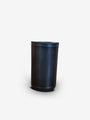 Bonbom Vase M in Blackened Steel by Michael Verheyden