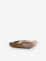 Square Tray in White Bronze by Michael Verheyden