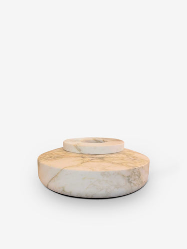 Nabemo Low Marble Solifleur in Breccia by Michael Verheyden