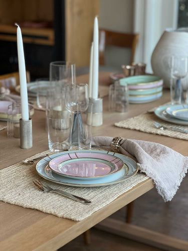 Diva Flat Dinner Plate by Ginori 1735