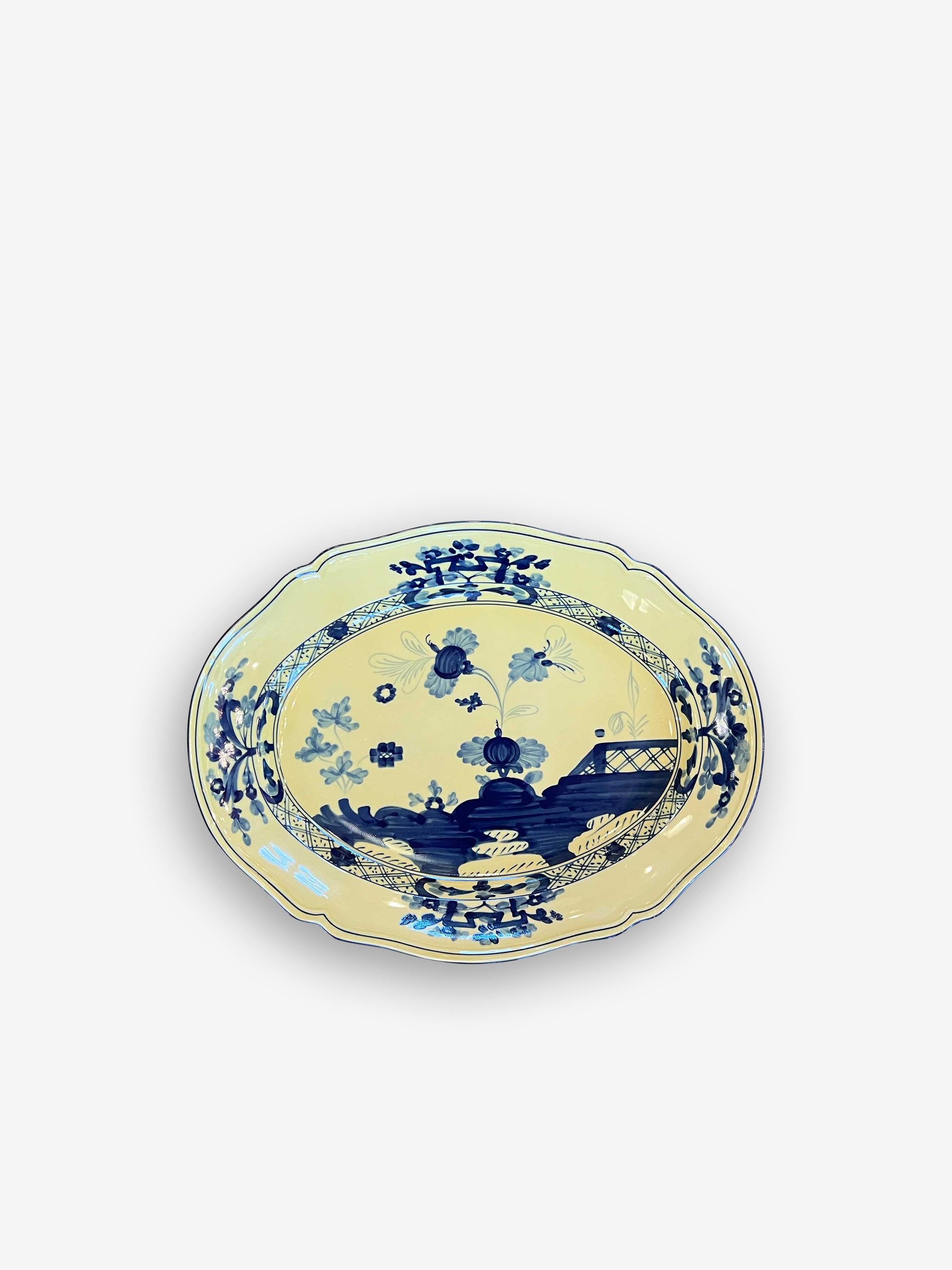 Oriente Italiano Oval Large Platter by Ginori 1735