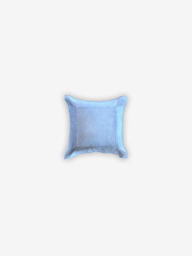 Jack Valet Square Tray Large in Suede Calfskin by Giobagnara