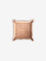Jack Valet Square Tray Large in Suede Calfskin by Giobagnara