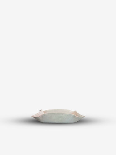 Jack Valet Square Tray Medium in Suede Calfskin by Giobagnara