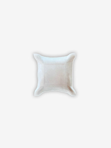 Jack Valet Square Tray Medium in Suede Calfskin by Giobagnara