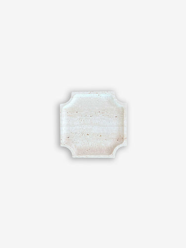 Vitruvio Marble Valet Tray in Small by Giobagnara