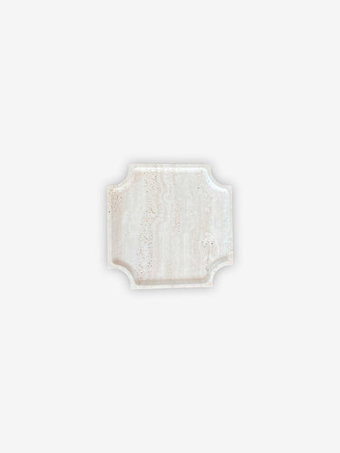Vitruvio Marble Valet Tray in Medium by Giobagnara