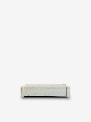 Structura Marble Rectangular Box by Giobagnara