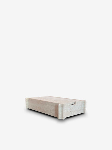 Structura Marble Rectangular Box by Giobagnara