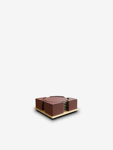 Trafalgar Coaster Holder with 6 Coasters by Giobagnara