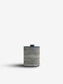Nobble Marble Small High Box in Travertino Titanium by Giobagnara