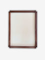 Structura Tray Large in Walnut with Ivory Deer Calfskin by Giobagnara