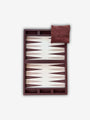 Lerici Backgammon Set in Deer Calfskin by Giobagnara