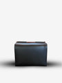 Jota Storage Basket Rectangular in Saddle Leather by Giobagnara