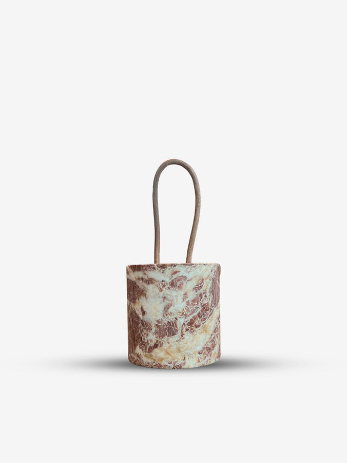 Calleporte Door Stopper in Calacatta Viola by Michael Verheyden