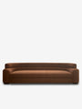ROS Sofa Haskell - Brun Cuivre Fabric And Brushed Oak Feets