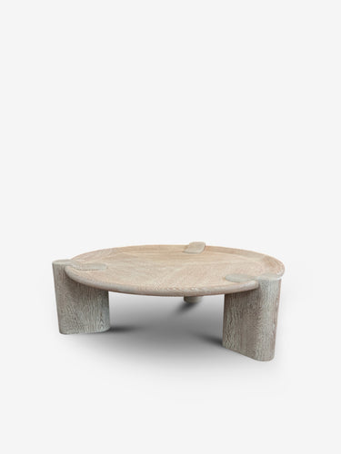 SLY Brushed Cerused Oak Low Table