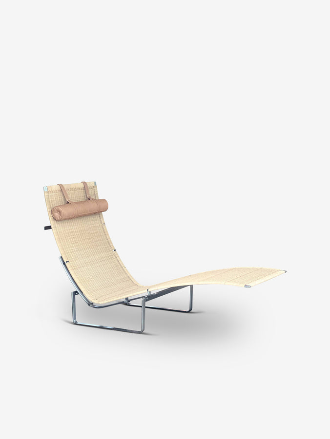 Poul Kjaerholm PK24 Chaise in Wicker by Fritz Hansen