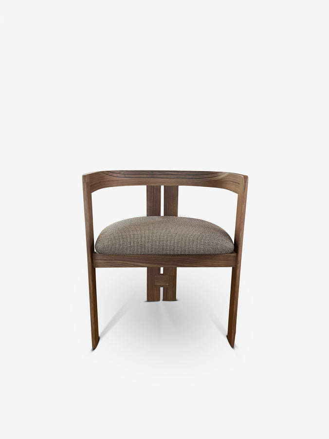 Pigreco Chair in Walnut by Tacchini