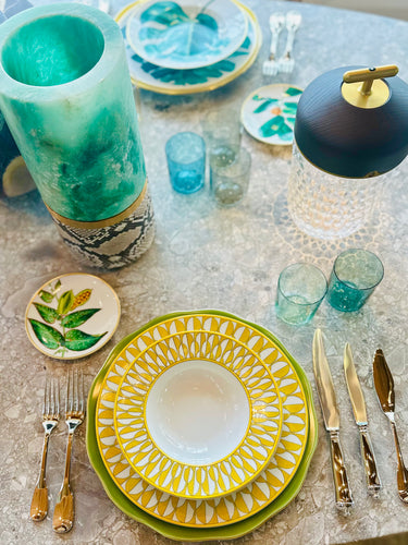 Soleil d'Hermes Large Deep Round Platter