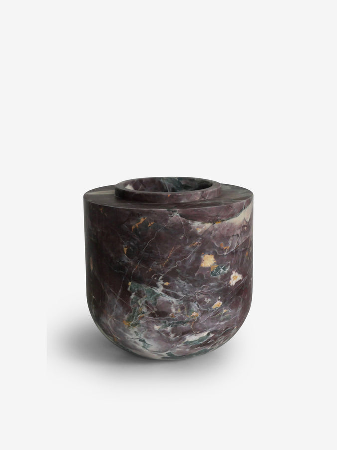 Curvo Vasque in Viola Marble by Michael Verheyden